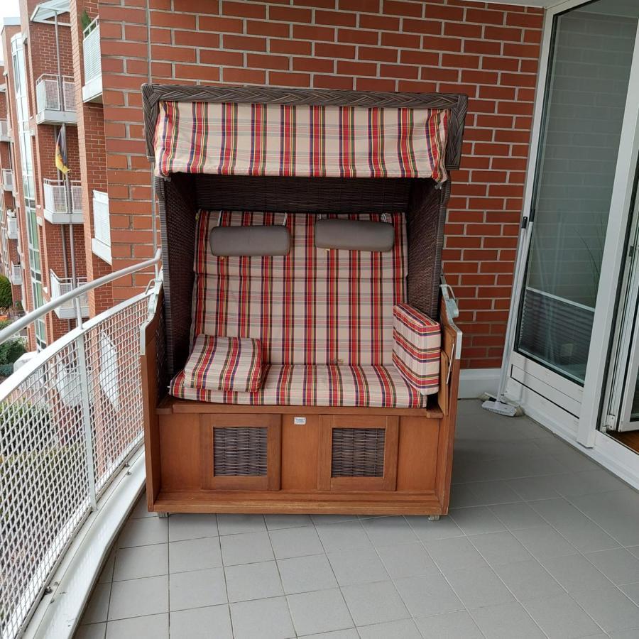 Studio Mit Meerblick Und Grosser Loggia - Direktzugang Zur Nordsee Wilhelmshaven Exterior photo